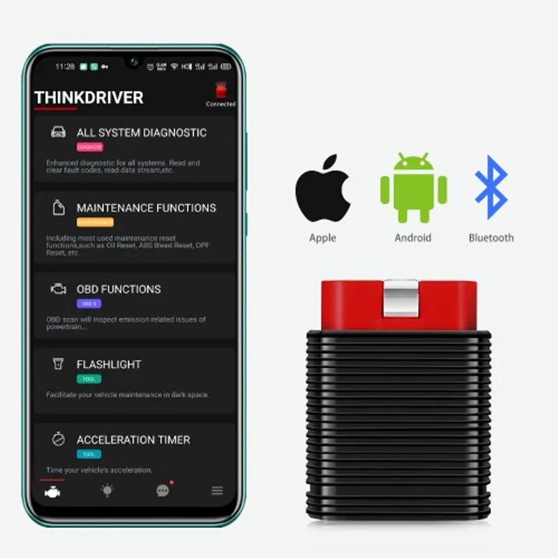 

Original ThinkCar Pro Thinkdiag Mini Bluetooth OBD2 Full System Scanner