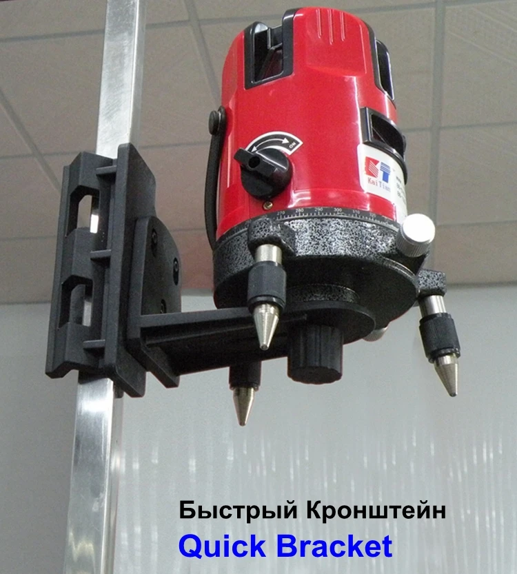 Kaitian 5/8 дюймов кронштейн с удлинителем Штатив для лазерного уровня с функцией наклона крест Livella лазерный луч линейные уровни инструменты