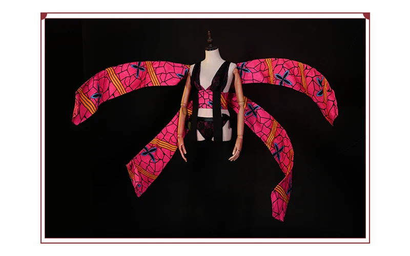 Аниме Demon Slayer Kimetsu no Yaiba Daki женский костюм для косплея сексуальные наряды костюмы