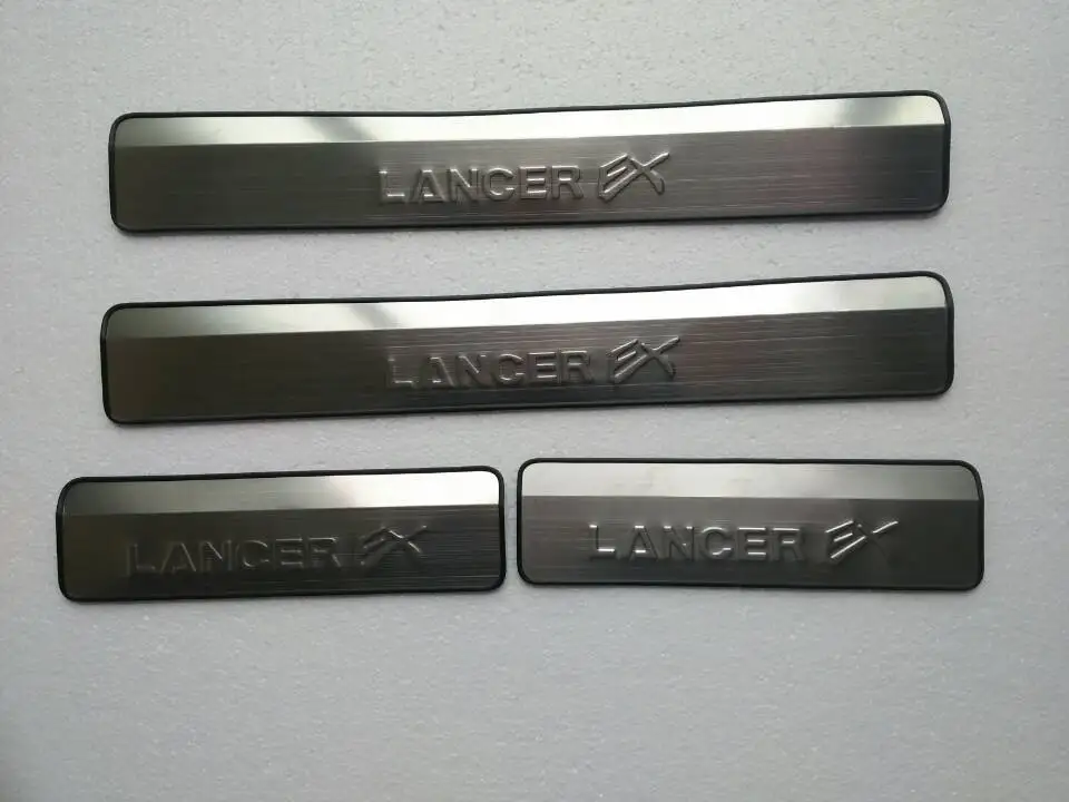 Высококачественная накладка из нержавеющей стали/порог для Mitsubishi lancer EX 2010 2019