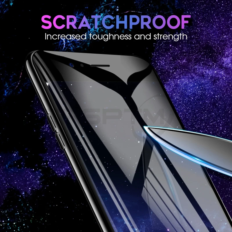 Casptm новый 5D изогнутый край Полное покрытие из закаленного стекла для Xiaom mi 8 Se A1 A2