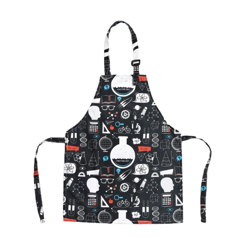 Милый детский фартук регулируемые хлопчатобумажные фартуки для мальчиков и