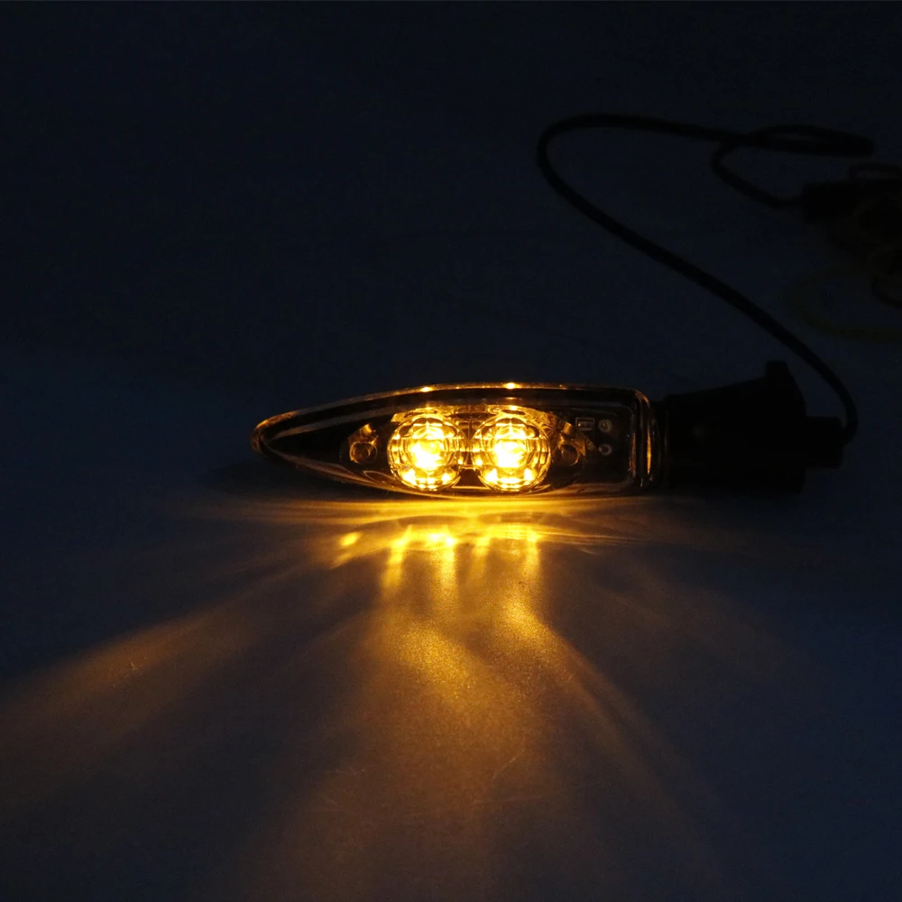 

Front Rear Turn Indicator Signal LED Lights For BMW R1200GS F800GS S1000RR F800R K1300S G450X F800ST R nine T