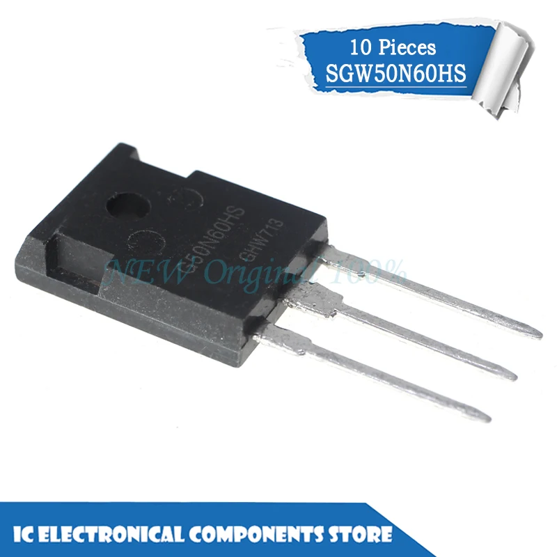 

New original SGW50N60HS G50N60HS TO-247 10pcs/lot