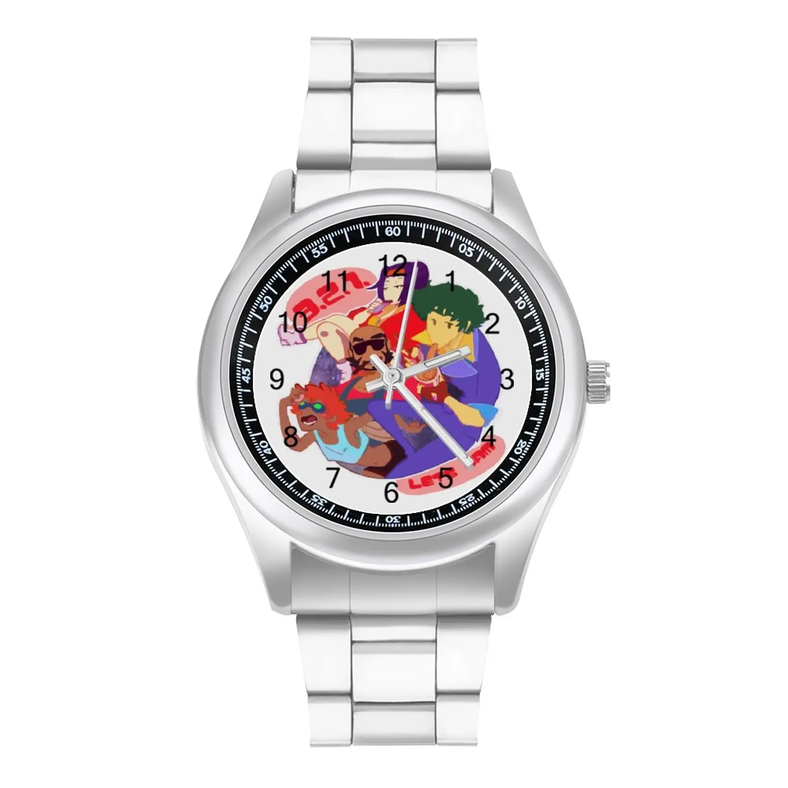 

Cowboy Bebop Quartz Watch Neat Men Wrist Watch Design Stainless Office Upwrist Wristwatch