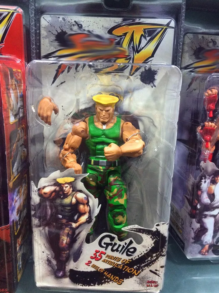 18 см 7 дюймов NECA Ken Guile Hoshi Ryu ПВХ фигурка игрушка кукла рождественский подарок