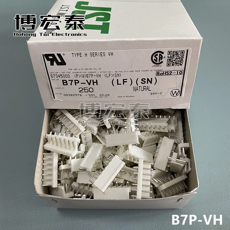 JST-piezas nuevas con cabezal CONN VERT 6POS, 2MM, B6P-VR100, B7P-VH-0