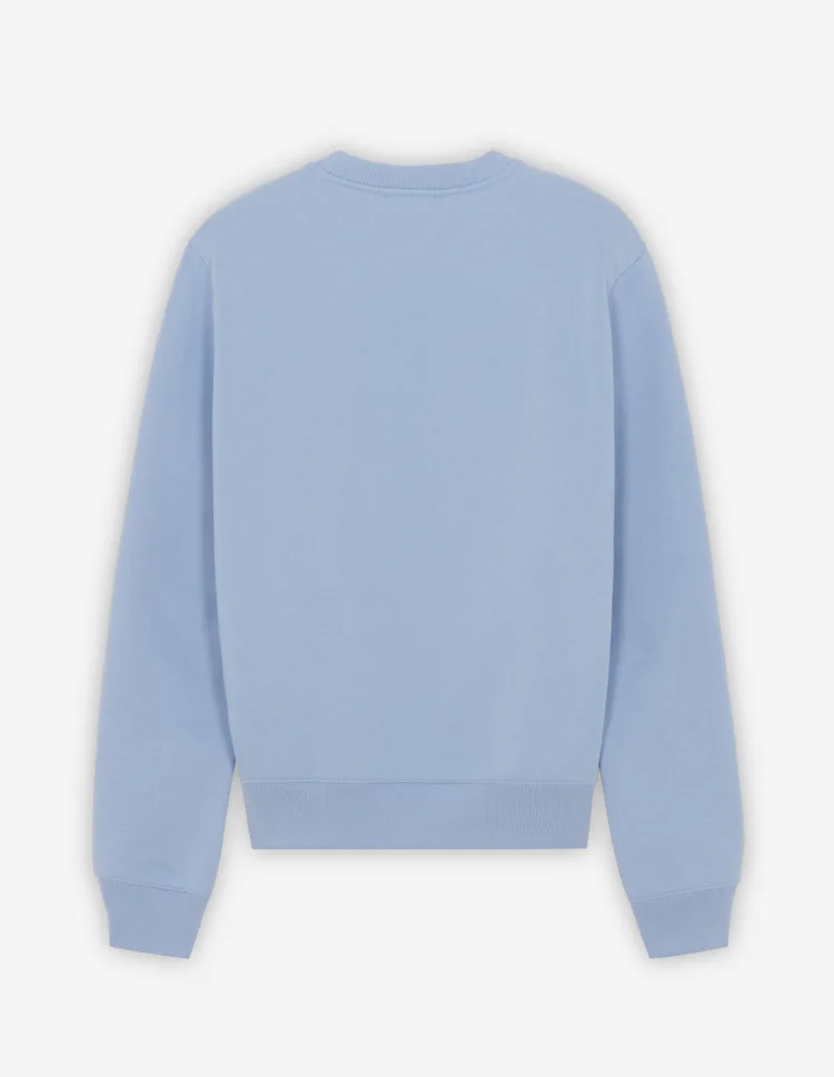 

Women Hoodie Early Autumn New Small MK Big Fox Head Embroidered Round Collar Cotton Ladies Sweaters Tricolor