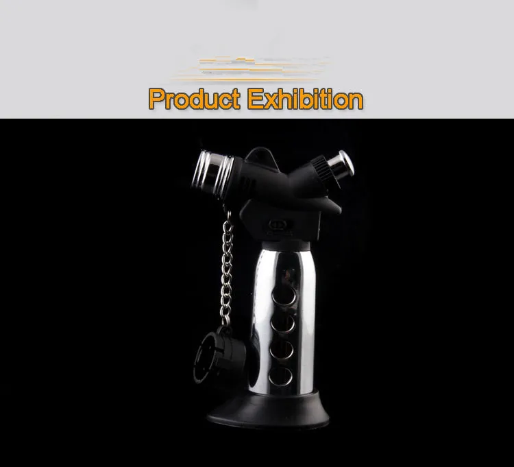 Зажигалка турбо 1300 C регулируемая ветронепроницаемая с бутаном струйная|Спички| |