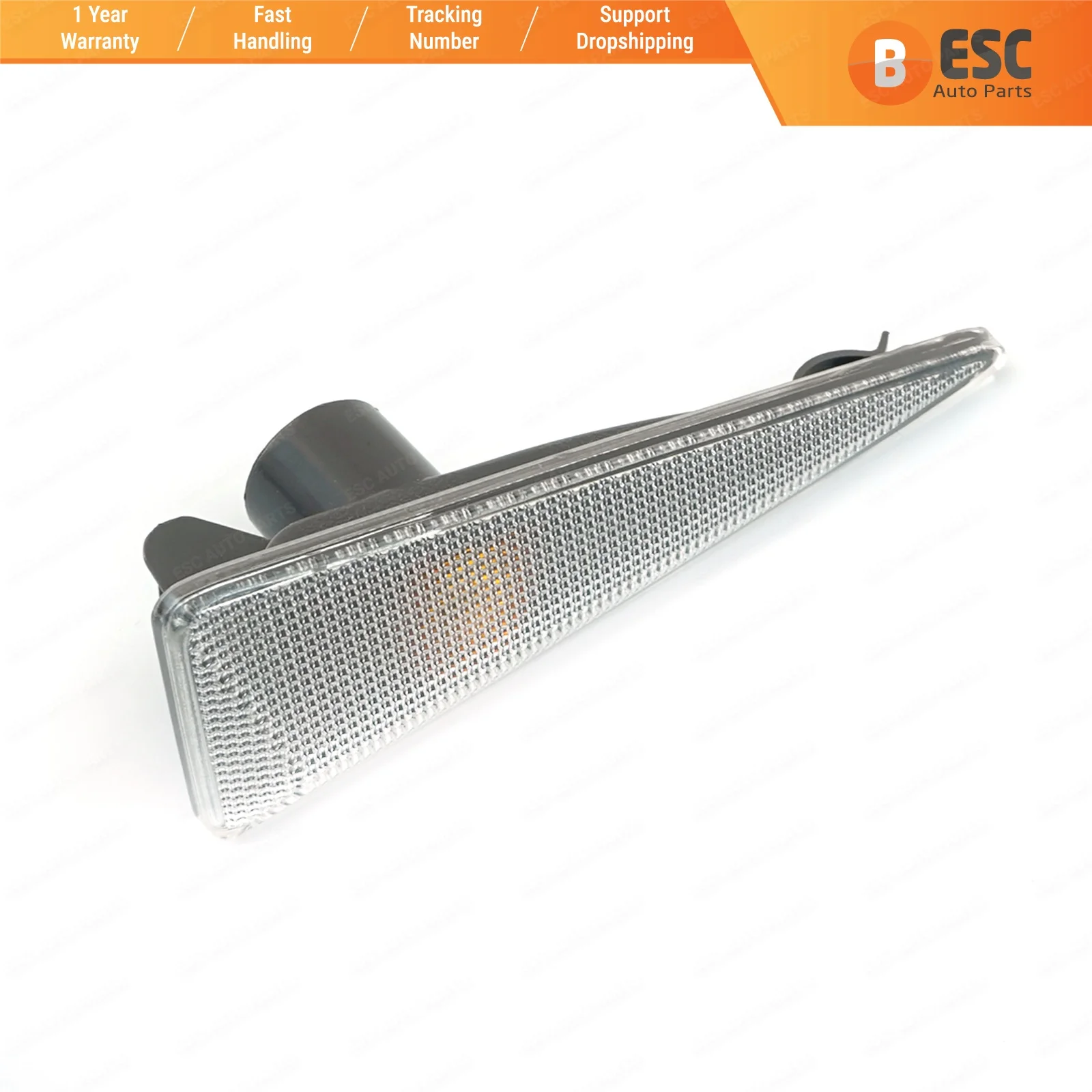 ESC ESP739 белый боковой индикатор лампа повторителя слева 8200027150 для Renault|Панели и