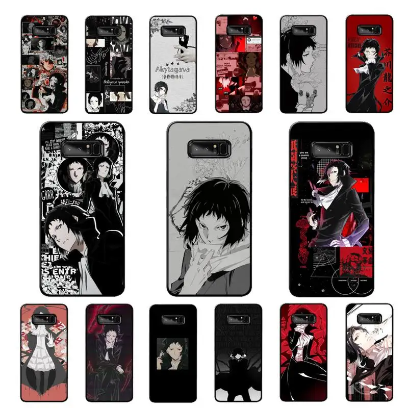 

MaiYaCa Ryunosuke Akutagawa Bungo Stray Dogs Phone Case for Samsung Note 5 7 8 9 10 20 pro plus lite ultra A21 12 02