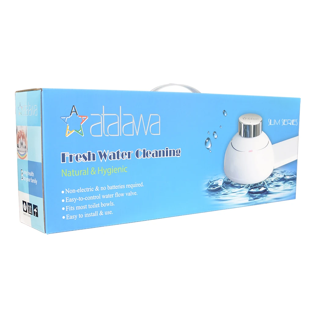 Ультратонкое биде Atalawa AW521 неэлектрическое крепление для унитаза с двумя