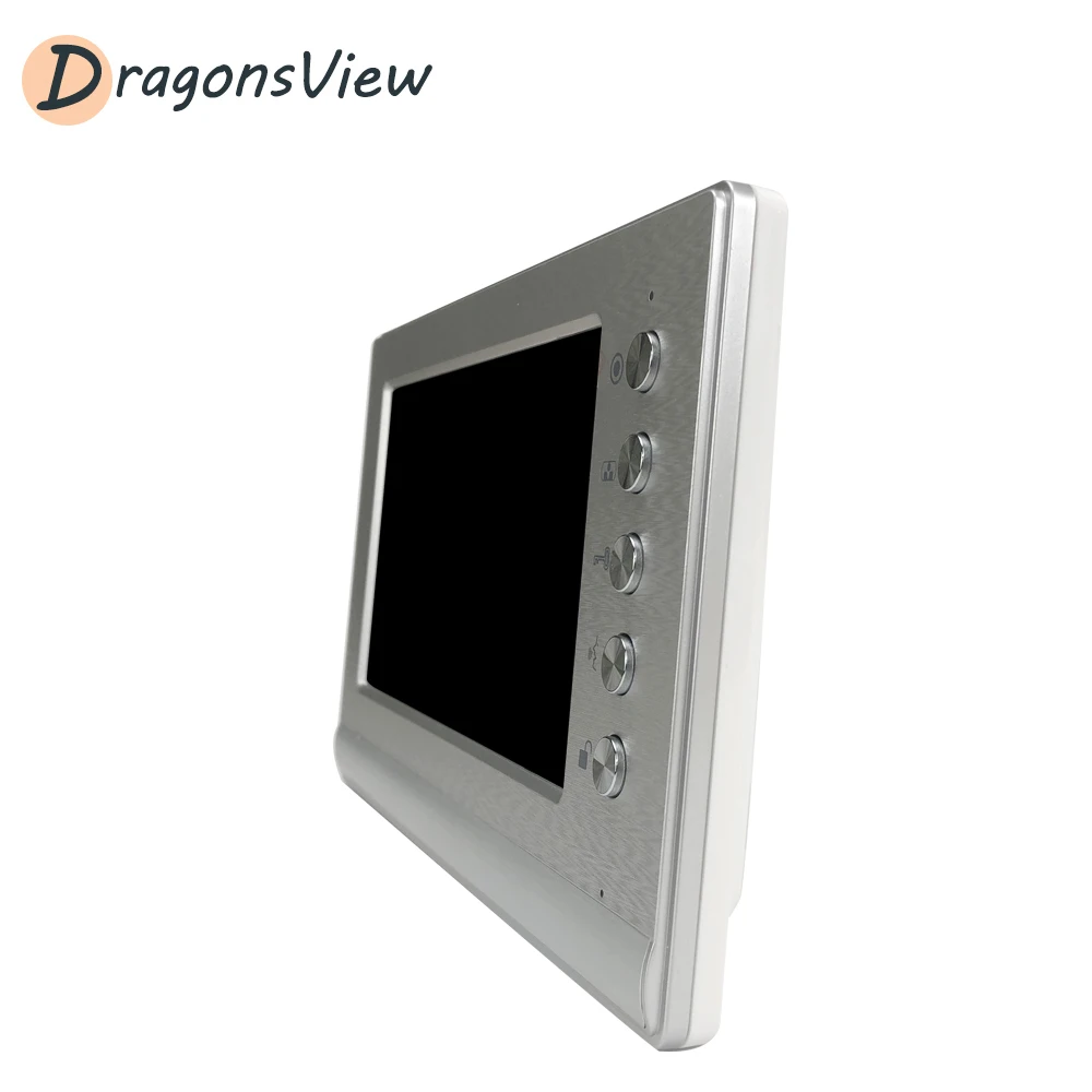 Видеодомофон DragonsView домофон с проводным экраном 7 дюймов 1000TVL ночное видение для