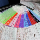 Для Apple Macbook Air 13 2019 чехол для клавиатуры силиконовая многоцветная прозрачная защитная пленка для ноутбука 13 дюймов A1932 английский ЕССША