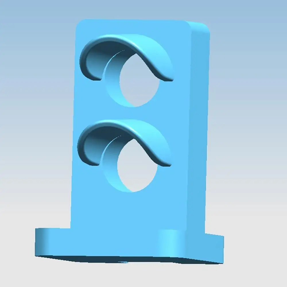 JTD19 10 комплектов HO Целевая линия с 2 светодиода красный/зеленый 1:87 ж/д гномик