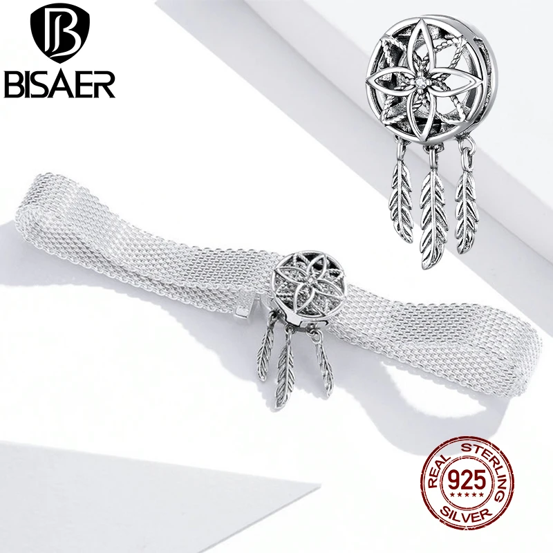 Браслет Ловец снов из серебра 925 пробы с цирконами|Ювелирные шармы| |