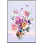 Набор для алмазной вышивки крестиком, 5D, с изображением розы