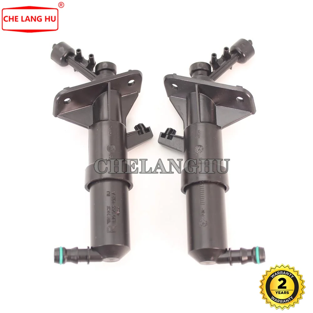 

2pcs For Audi TTRS Coupe Roadster 2010 2011 2012 2013 2014 Car Headlight Washer Sprayer Nozzle Cylinder Jet