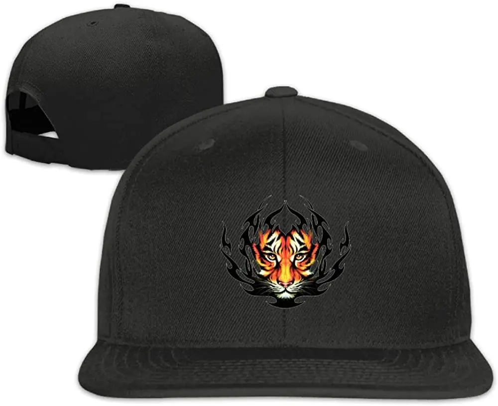 

Бейсболка Fire Tiger для мужчин и женщин, хип-хоп, Кепка с плоским козырьком