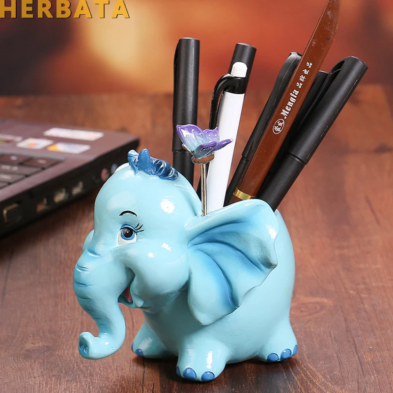 Поделки мультфильм животное ручка держатель офисные аксессуары для дома