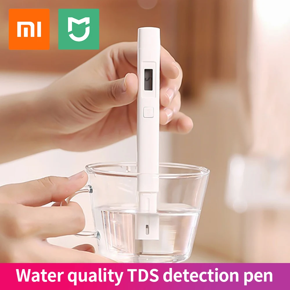

Xiaomi Mijia TDS Meter Water Tester Quality Purity Portable Detection PH EC TDS-3 Test Smart Meter Digital