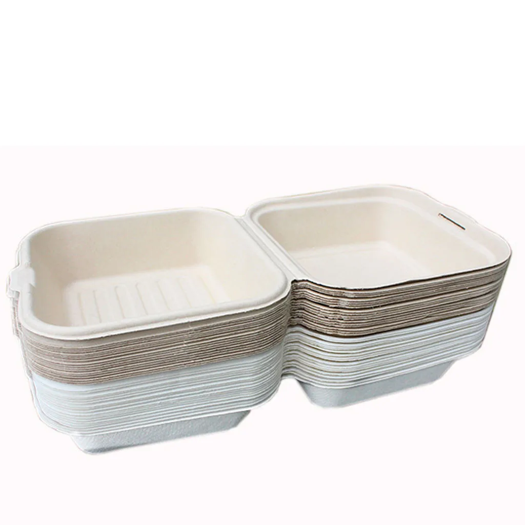 

Disposable Bento Baking Cake Environmental protection Snack Boxes 10 pieces