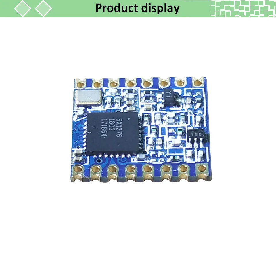 1p 868 МГц Супер низкая мощность RF LoRa модуль SX1276 чип дальней связи приемник и передатчик SPI IOT с антенной