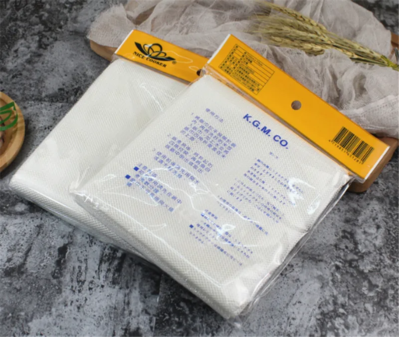 Белое рисовое полотенце квадратная ткань для риса кухонное магазин суши