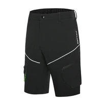 wosawe mtb bike shorts men reflective cycling shorts water resistant dowonhill mountain biker shorts outdoor casual shorts