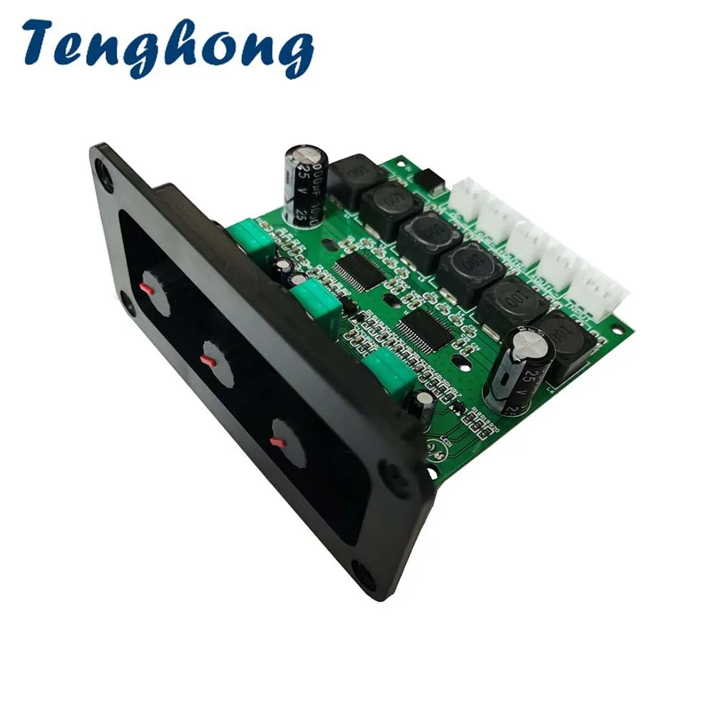 Плата усилителя звука сабвуфера Tenghong TPA3118DD2 30 Вт x2 + 60 2 1 цифровые аудиоусилители с