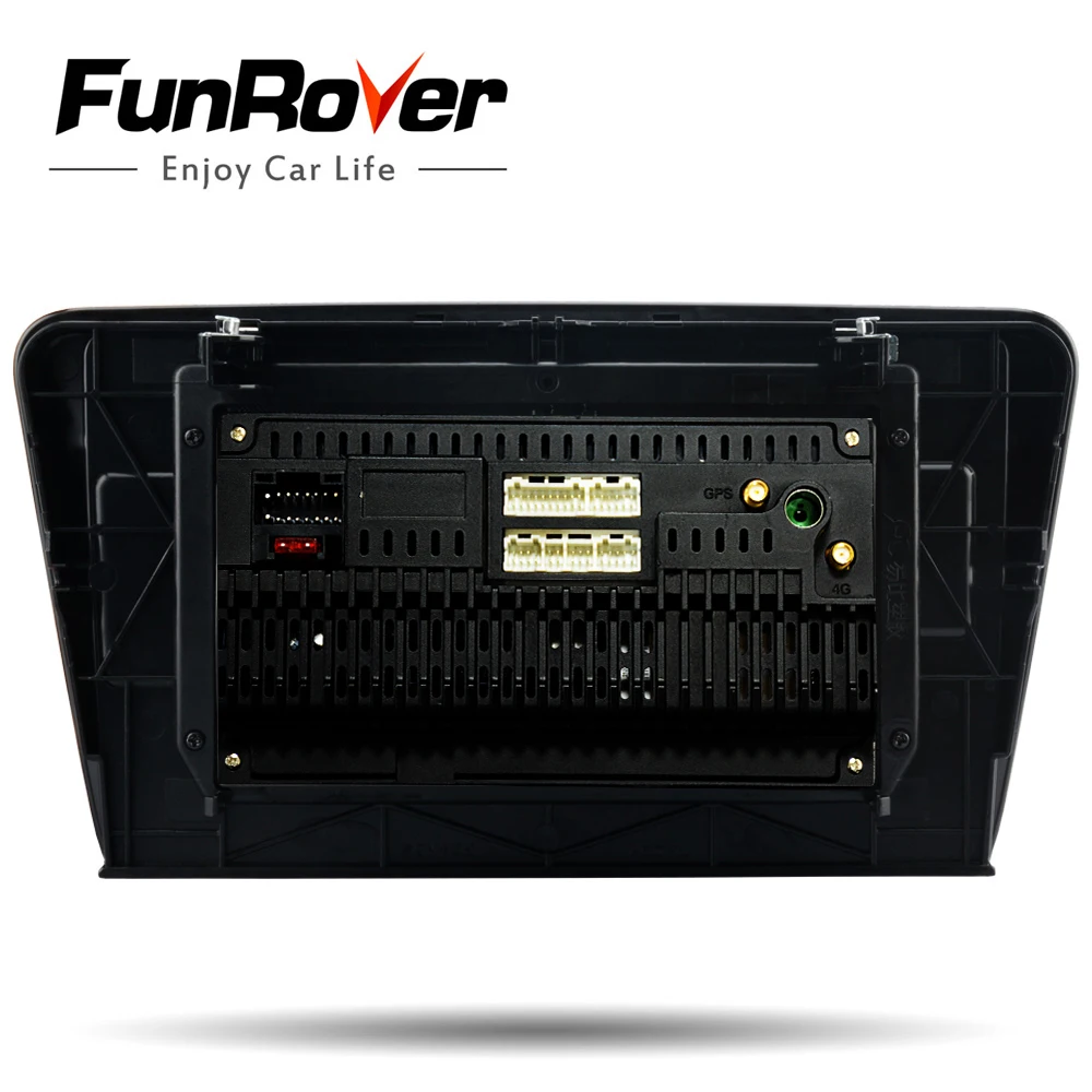 Funrover 2.5D + IPS 2 din Android 9 0 Автомобильный мультимедийный dvd плеер для Skoda Octavia 2014 Стерео