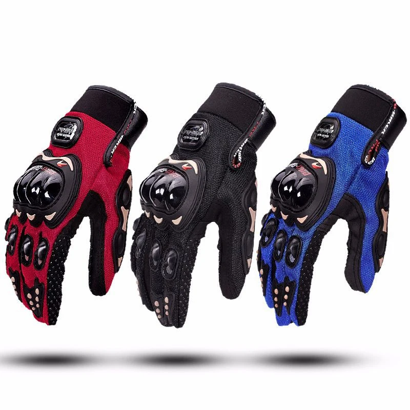 Motorcycle And Mountain bike Gloves-Cycling Hand Skid Prevent Breathable Protector Full Finger Adult Men's | Автомобили и