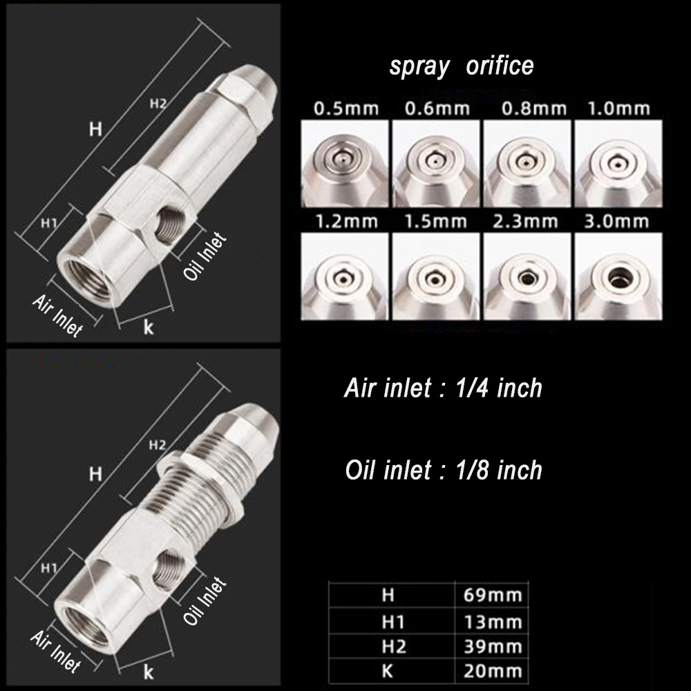 Бесплатная доставка топливная насадка сифон распылитель воздуха двухжидкая