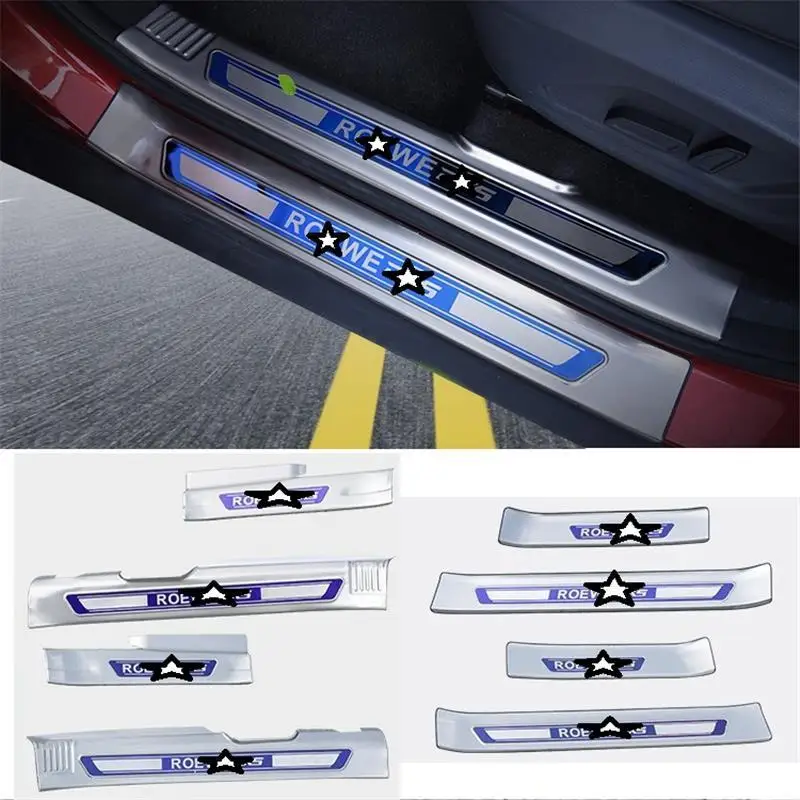 Авто хром багажник задние панели педаль дверная ручка крышка бензобака внешняя