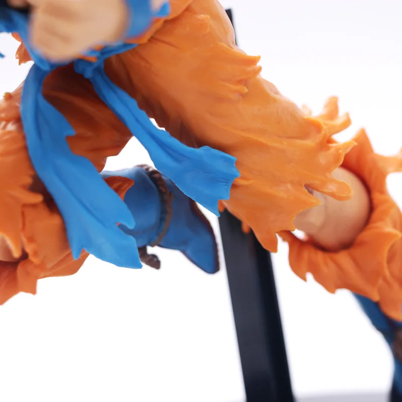 Dragon Ball Z Goku позитивно лицом к врагу стиль фигурка DBZ Goku Супер Saiyan Shock Wave Коллекция Модель игрушки 18 см