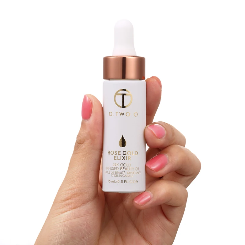 24k Rose Gold Elixir Skin Make Up Oil Face Essential Before Primer Foundation Moisturizing | Красота и здоровье