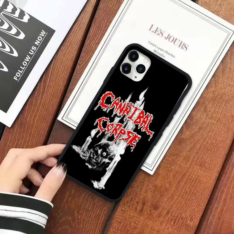 

Cannibal corpse album covers Phone Case for iPhone Samsung Xiaomi note A 6 7 8 9 11 12 20 Pro X XS Max XR Plus mobile bags
