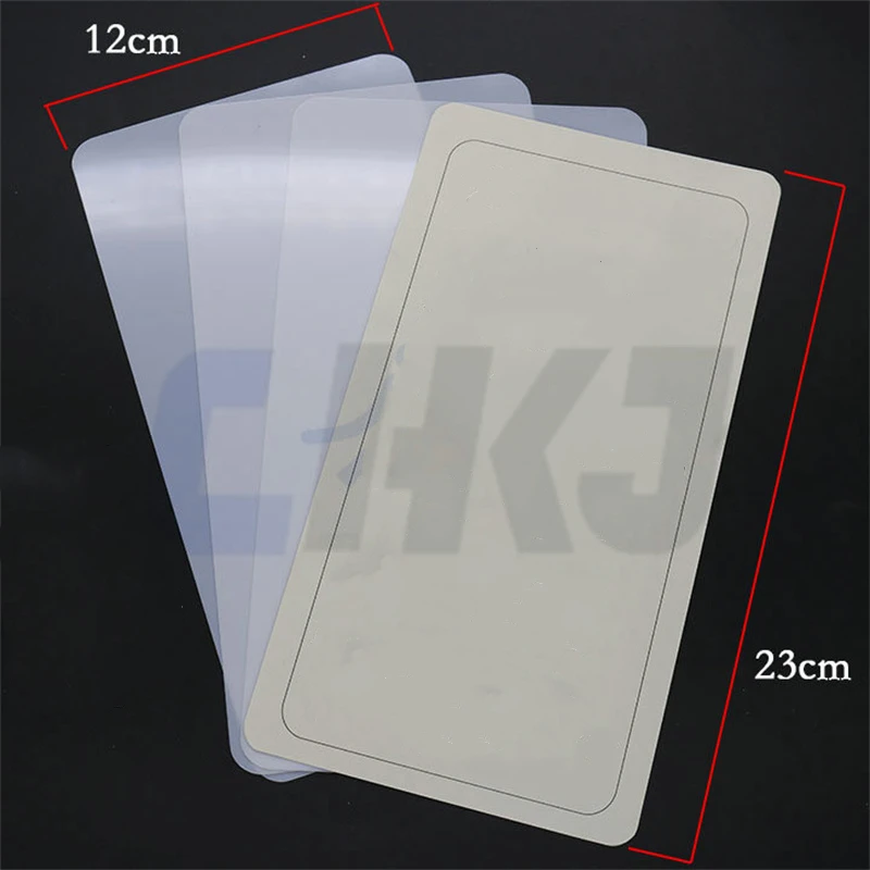 CHKJ 23*12CM 23*8CM HUK Wide Nano Insert Locksmith Tools lastic-Steel Insert Sheet for Nano Doors P Joggling Toughness Bypass