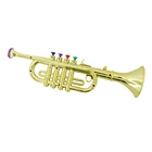 Детская пластиковая труба с 3 цветными ключами для раннего развития музыки, обучающая игрушка