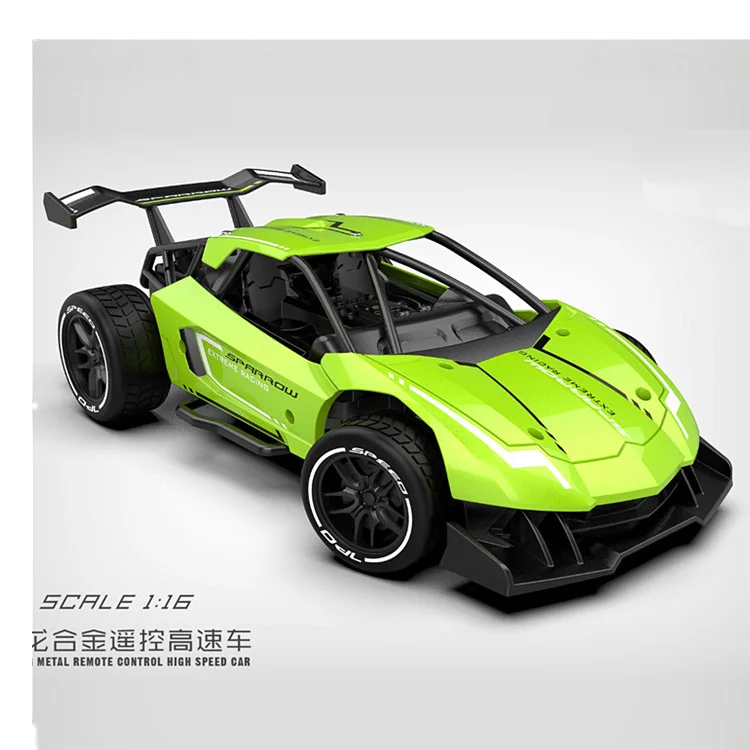 RC автомобиль 2 4G 1:16 металл дрейф гоночный высокая скорость машина chamона