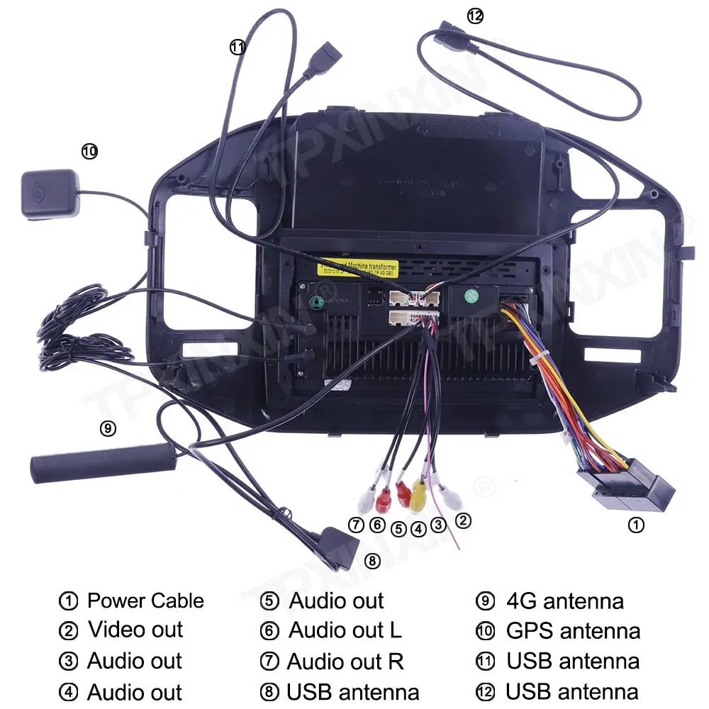 저렴한 미쓰비시 파제로 V73 V68 08-11 안드로이드 128G 무선 카플레이 터치 스크린 스테레오 수신기 6 + 128G 자동차 라디오 플레이어 라디오 IPS, 미쓰비시 파제로 V73 V68 08-11