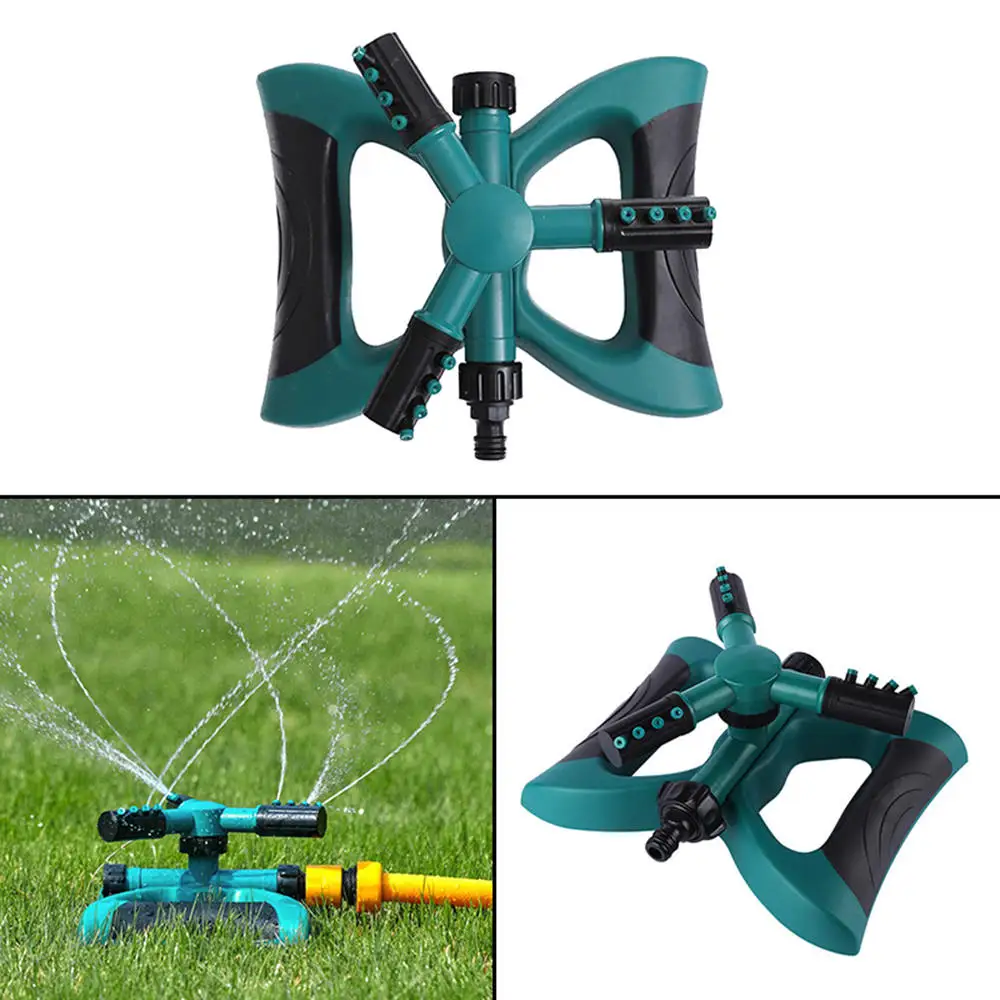 

Adjustable 360 Degree Rotating Spray Garden Lawn Sprinkler Mobile Garden Automatic Lawn Water Sprinkler