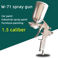 w 71 pneumatic paint spray gun car topcoat primer coating furniture paint spraying 1 5 caliber