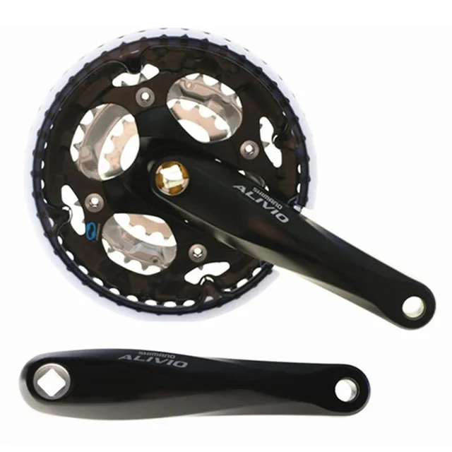 SHIMANO ALIOIV FC-M410 Звездочка колеса 8 S/24 скорость горный велосипед квадратное отверстие Звездочка колеса 42-32-22T 170 мм