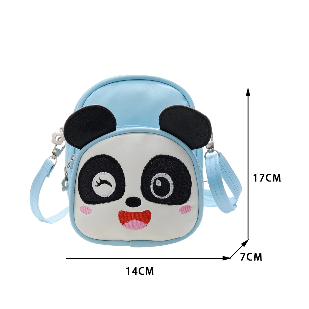 

Children Casual PU Leather Mochila Crossbody Bags Lovely Cartoon Animal Pattern Shoulder Satchel Portbale Mini Travel Backpack