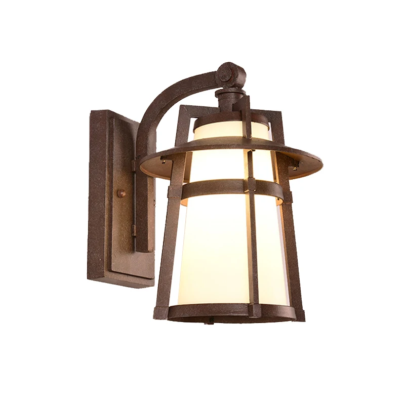 Европейская наружная настенная лампа для сада балкона бра в американском ретро