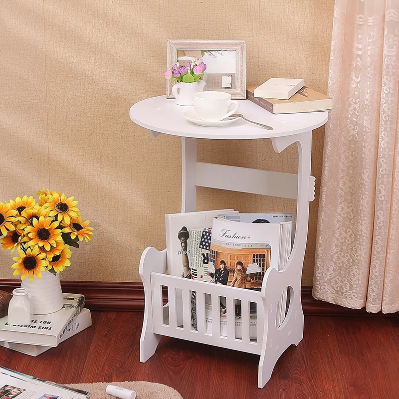 Многофункциональный деревянный журнальный столик кофейный чайный стол с полкой
