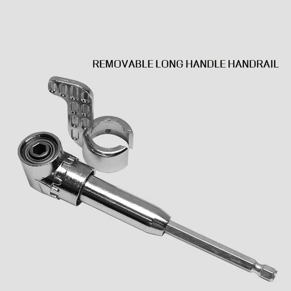 

Новинка Регулируемый 360-градусный правый угол отвертки набор ручных инструментов 105 шестигранный хвостовик для электрической дрели отверт...