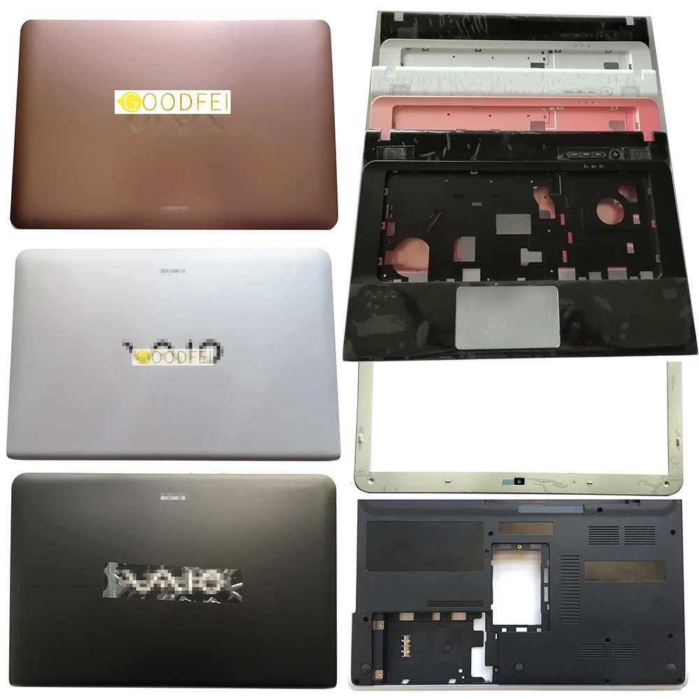 Для Sony Vaio SVE141 SVE141C11T SVE141D11T SVE141L11U SVE141R11L SVE1411SBC LCD задняя Передняя панель Упор для рук