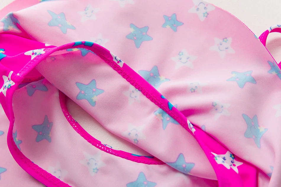 Купальный костюм для девочек с оборками комплект из 2 предметов купальный милыми